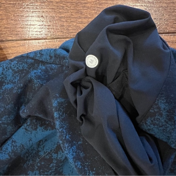 Lululemon City navy tie dye sweatshirt Hoodie medium - Picture 5 of 6